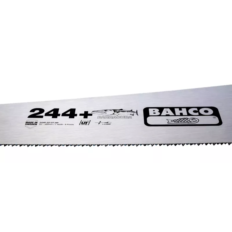Backsaw Bahco 244P-22-U7-HP 55 cm Blue Orange Stainless steel