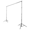 Photo backdrop stand Hama 00021202 Aluminium Black 2.95 m