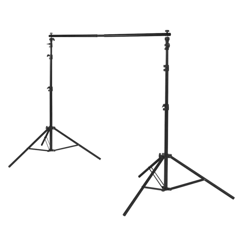 Photo backdrop stand Hama 00021202 Aluminium Black 2.95 m