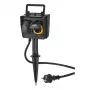 Hama 00223305 socket-outlet Black