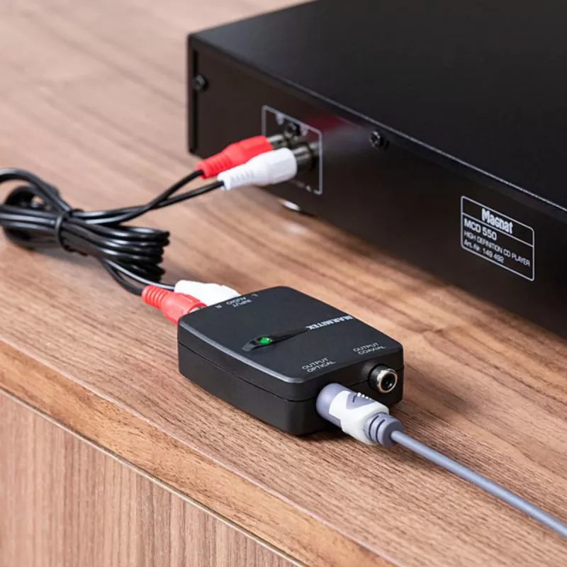 Marmitek Connect AD12 Black 25008412 HDMI Audio Extractor 4K