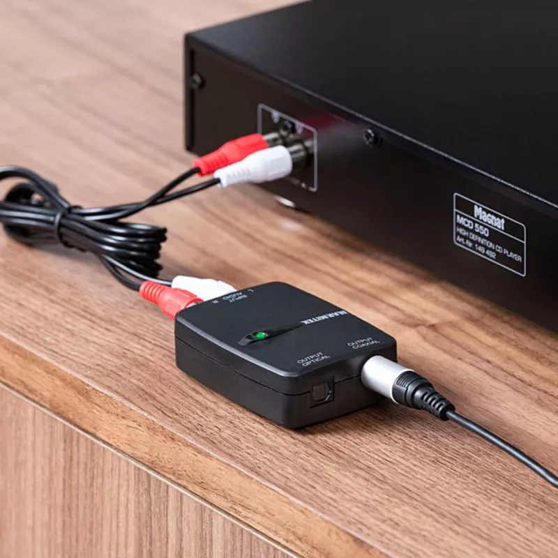 Marmitek Connect AD12 Black 25008412 HDMI Audio Extractor 4K