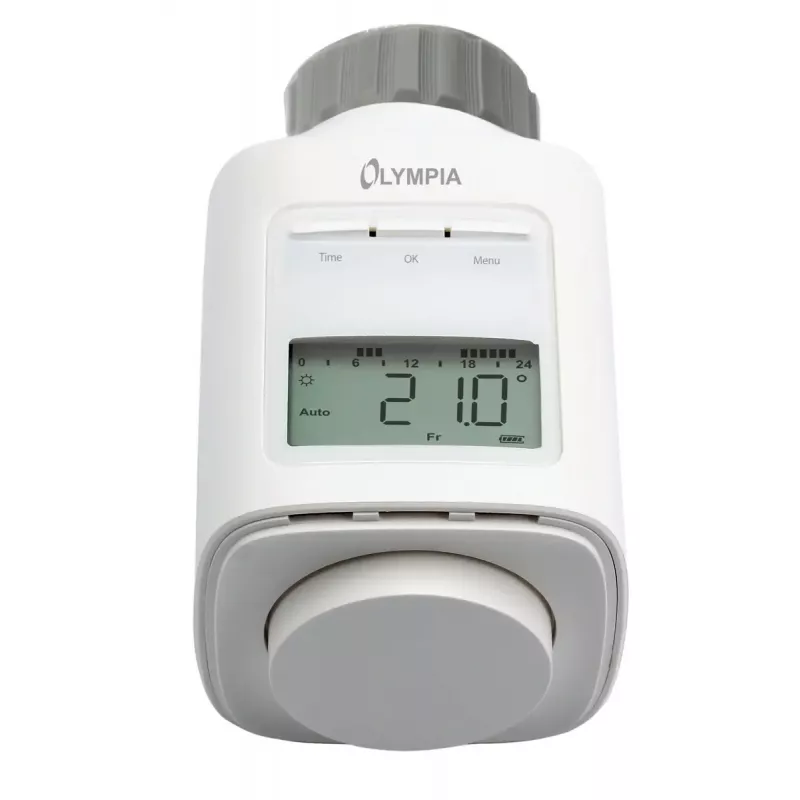 Radiator Thermostat Olympia HT 430-23A (model 73036) White, electronic control