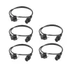 ACT Powercord CEE 7/7 male (angled) - C13 IEC Lock black 2 m, EL182S, 5-Pack