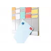 Nobo T-Card Link Bars Metal Size 24, Aluminium, White, 772 mm, 13 mm, 450 g, 36 mm