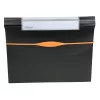 Rexel Optima Expander 13 Part Black, Black, Polypropylene (PP), 500 sheets, A4, 45 mm, 325 mm