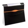 Rexel Optima Expander 13 Part Black, Black, Polypropylene (PP), 500 sheets, A4, 45 mm, 325 mm