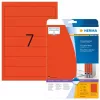 File labels HERMA A4 192x38 mm red paper matt opaque 140 pcs
