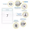 Self-adhesive printer label HERMA A4 192x38 mm 700 pcs