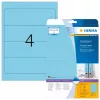 File labels HERMA A4 192x61 mm blue 80 pcs