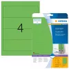 File labels HERMA A4 192x61 mm green paper matt opaque 80 pcs