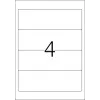 Self-adhesive printer label HERMA File labels A4 192x61 mm