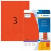 File labels HERMA A4 61x297 mm red paper matt opaque 60 pcs