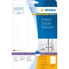 File labels HERMA A4 61x297 mm white paper matt opaque 75 pcs
