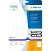 Suspension file labels HERMA 5165 A4 34x297 mm white paper matt opaque 125 pcs