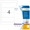 Inkjet file labels HERMA A4 192x61 mm white paper matt 100 pcs