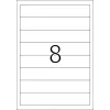 File labels HERMA A4 192x34 mm white paper matt opaque 200 pcs