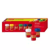 Water Based Paint Herlitz 8643025 Black Blue Green Red White Yellow 25 ml Jar 6 pcs