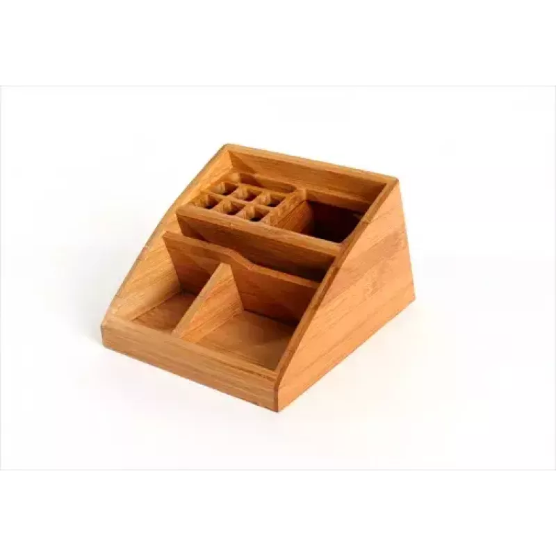 Desk Drawer Organizer WEDO 61 507 Bamboo Wood