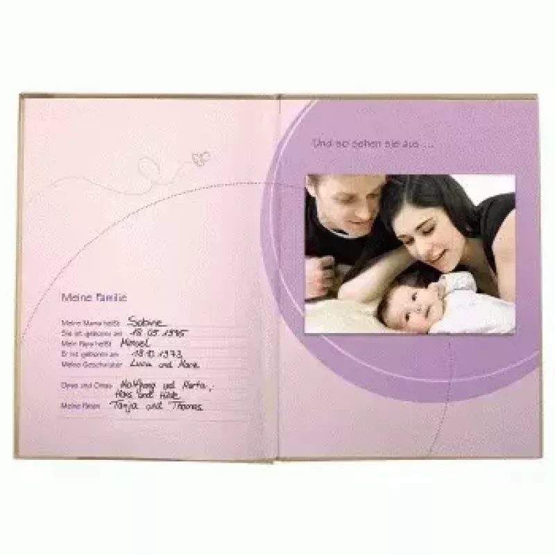 Hama Baby Diary “Baby Feel” photo album Beige 44 sheets