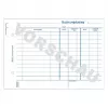 Administration Book Avery 308 Blue White