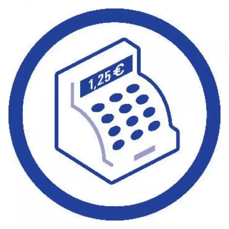 Administration Book Avery 308 Blue White