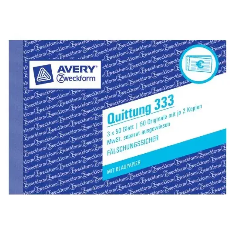 Ticket Avery 333 150 pcs