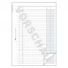 Administration Book Avery 450 Blue White