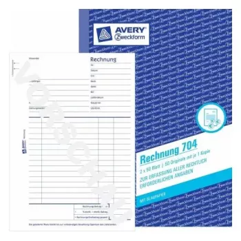 Administration Book Avery 704