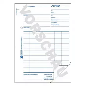 Administration Book Avery 756 Blue White