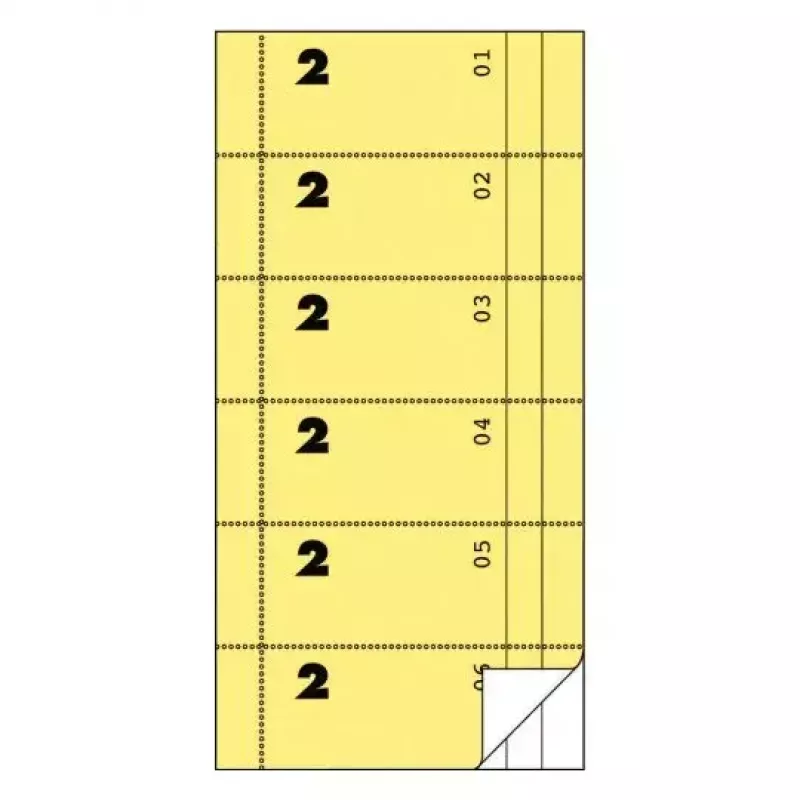 Ticket Avery 832 300 pc(s)