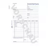 Administration Book Avery 881 Blue White