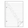 Writing Notebook A5 Avery 904 50 Sheets Blue White