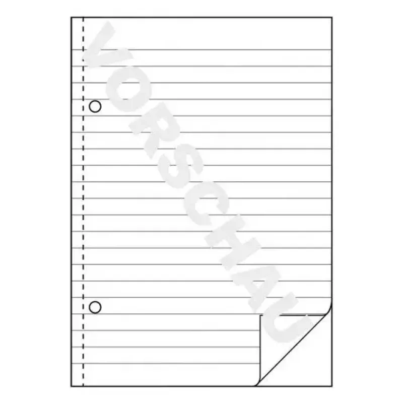 Writing Notebook A5 Avery 904 50 Sheets Blue White