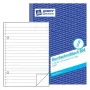 Writing Notebook A5 Avery 904 50 Sheets Blue White