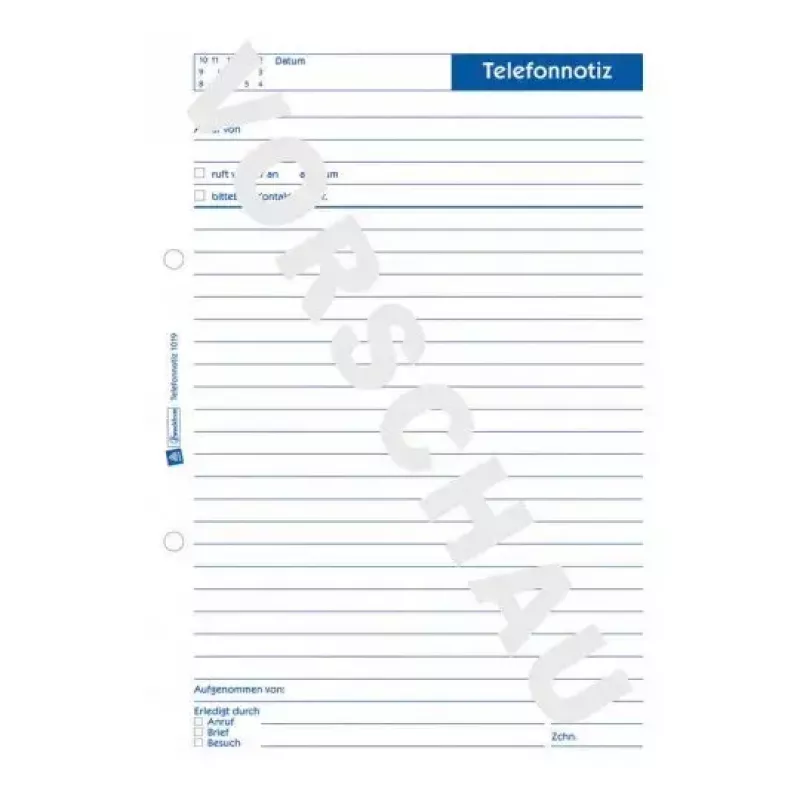Register Paper Avery 1019