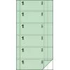 Non-adhesive label Sigel BO001 Green Rectangle 105 x 200 mm