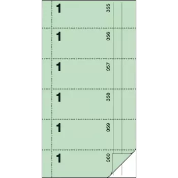 Non-adhesive label Sigel BO001 Green Rectangle 105 x 200 mm