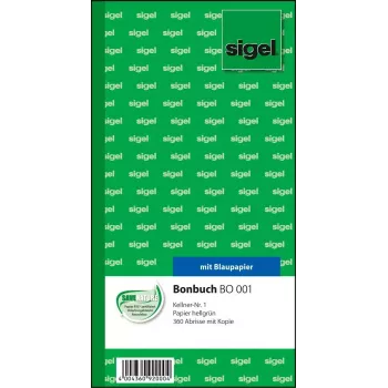 Non-adhesive label Sigel BO001 Green Rectangle 105 x 200 mm