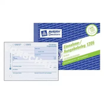 Administration Book Avery 1205 Blue White
