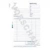 Administration Book Avery 1230 Blue White
