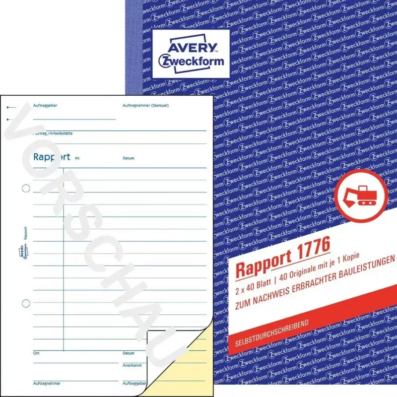 Accounting Form Book A5 Avery 1776