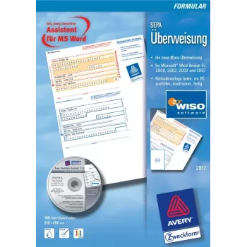 Business Form Avery 2817