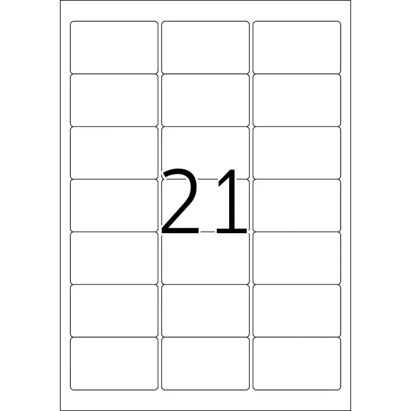 Address labels Premium HERMA 5029 A4 63.5x38.1 mm 525 pcs
