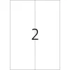 Labels HERMA Premium A4 105x297 mm white paper matt 200 pcs