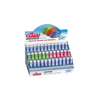 Correction Tape WEDO 257 0420699 Blue Green Pink