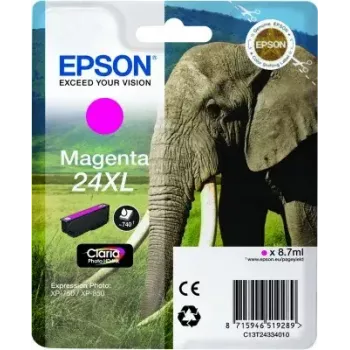 Cartridge EPSON Ink No 24XL MAGENTA C13T24334011 C13T24334010