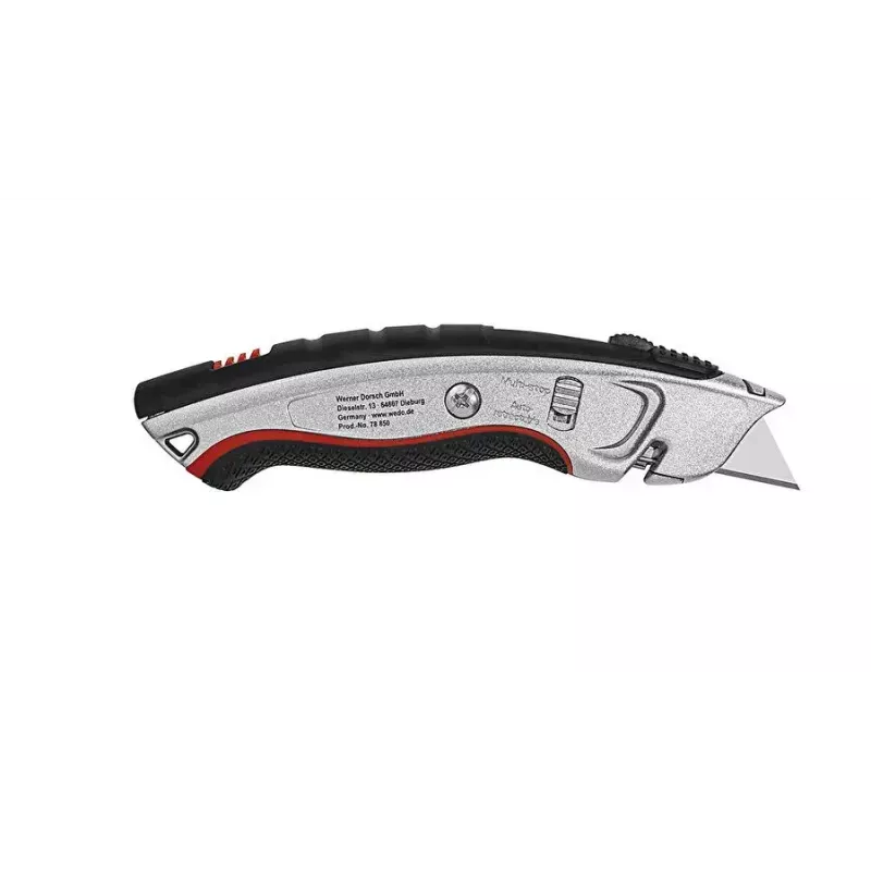 Utility Knife WEDO 78 850 Black Silver Fixed Blade