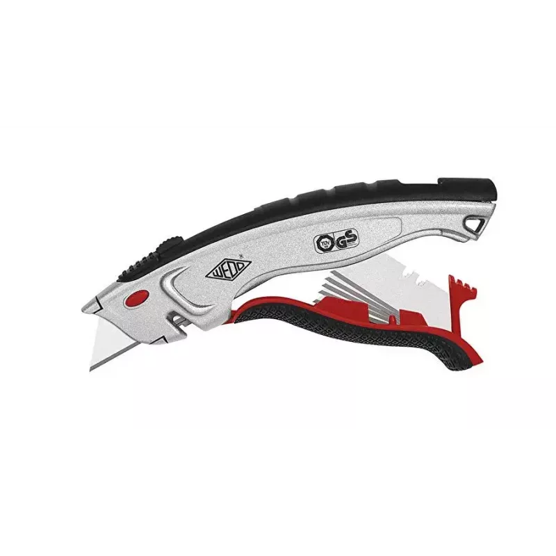 Utility Knife WEDO 78 850 Black Silver Fixed Blade