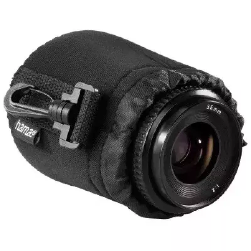 Hama 00126693 camera lens case/cover Black Neoprene